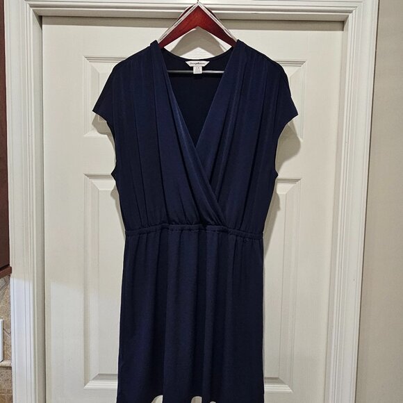 Tommy Bahama Navy Blue Dress - Size Large - Picture 1 of 3